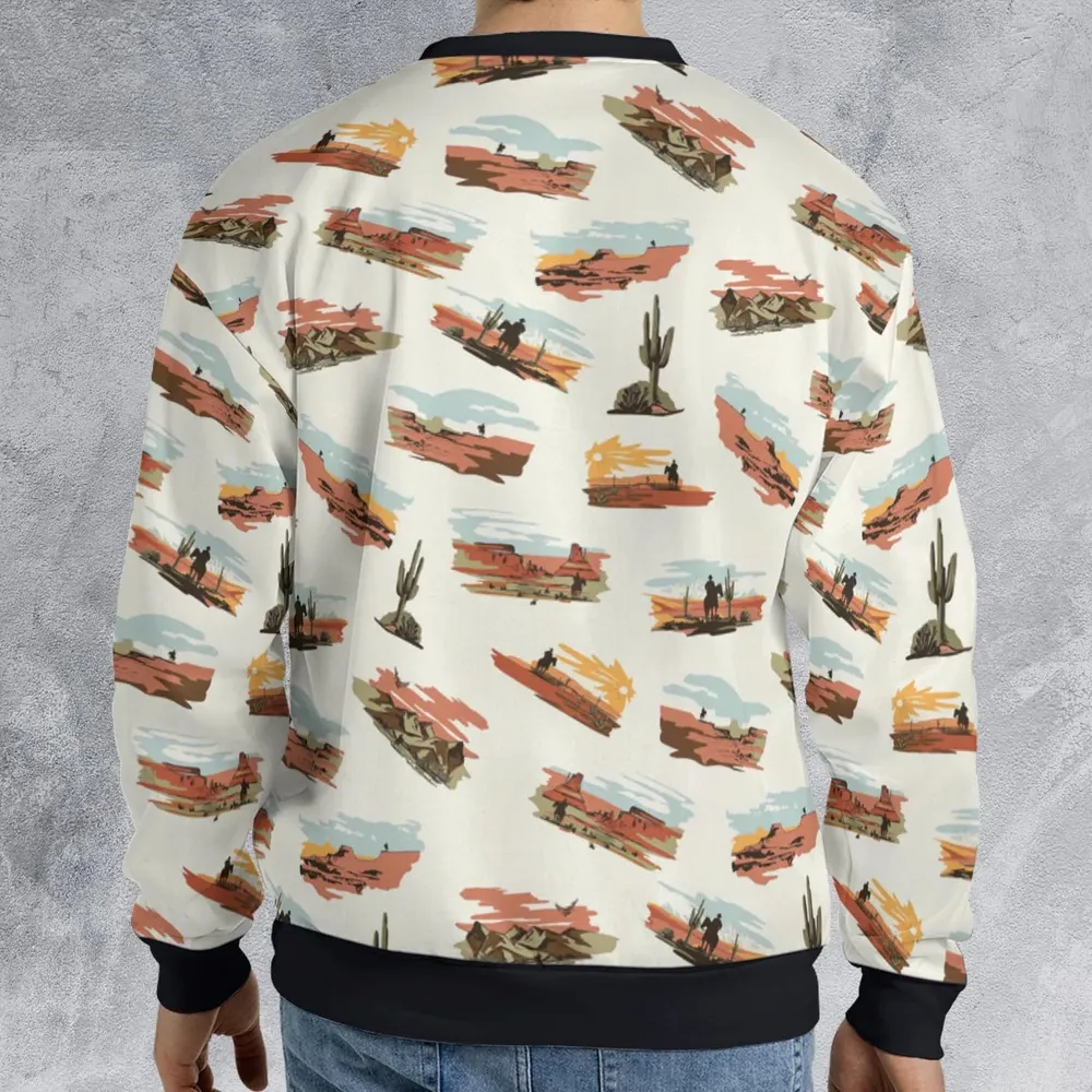 Wild West John Wayne All-over Print Sweatshirt - 2