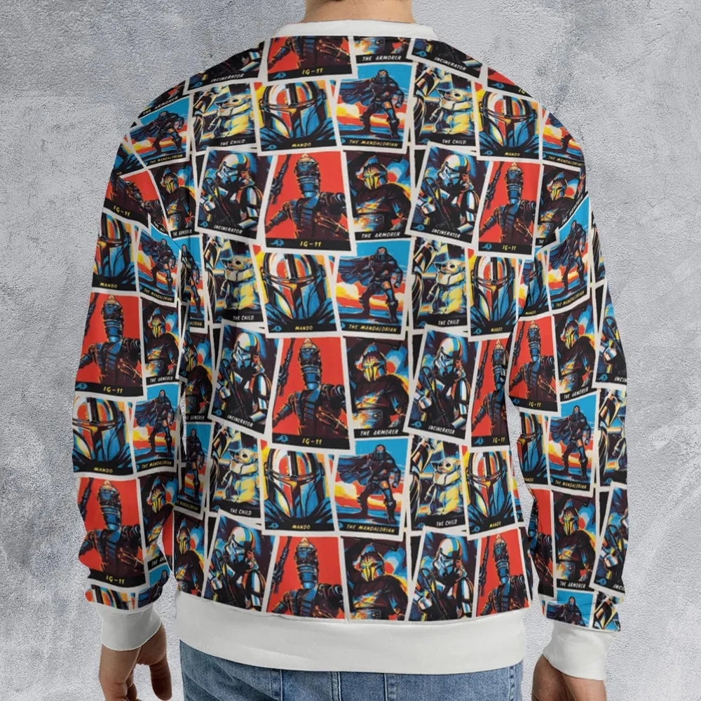 This Is The Way The Mando Pattern All-over Print Sweatshirt - 2