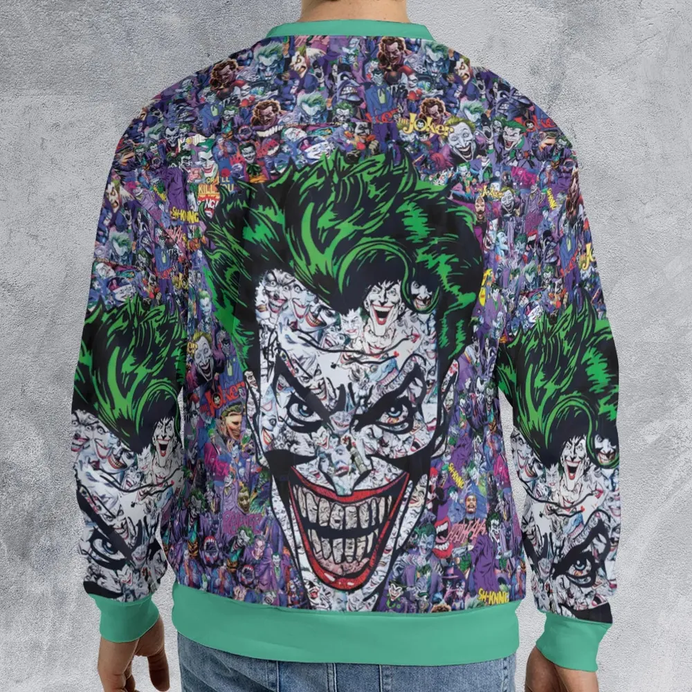 Joker The Most Favourite Characters Pattern All-over Print Sweatshirt - 2
