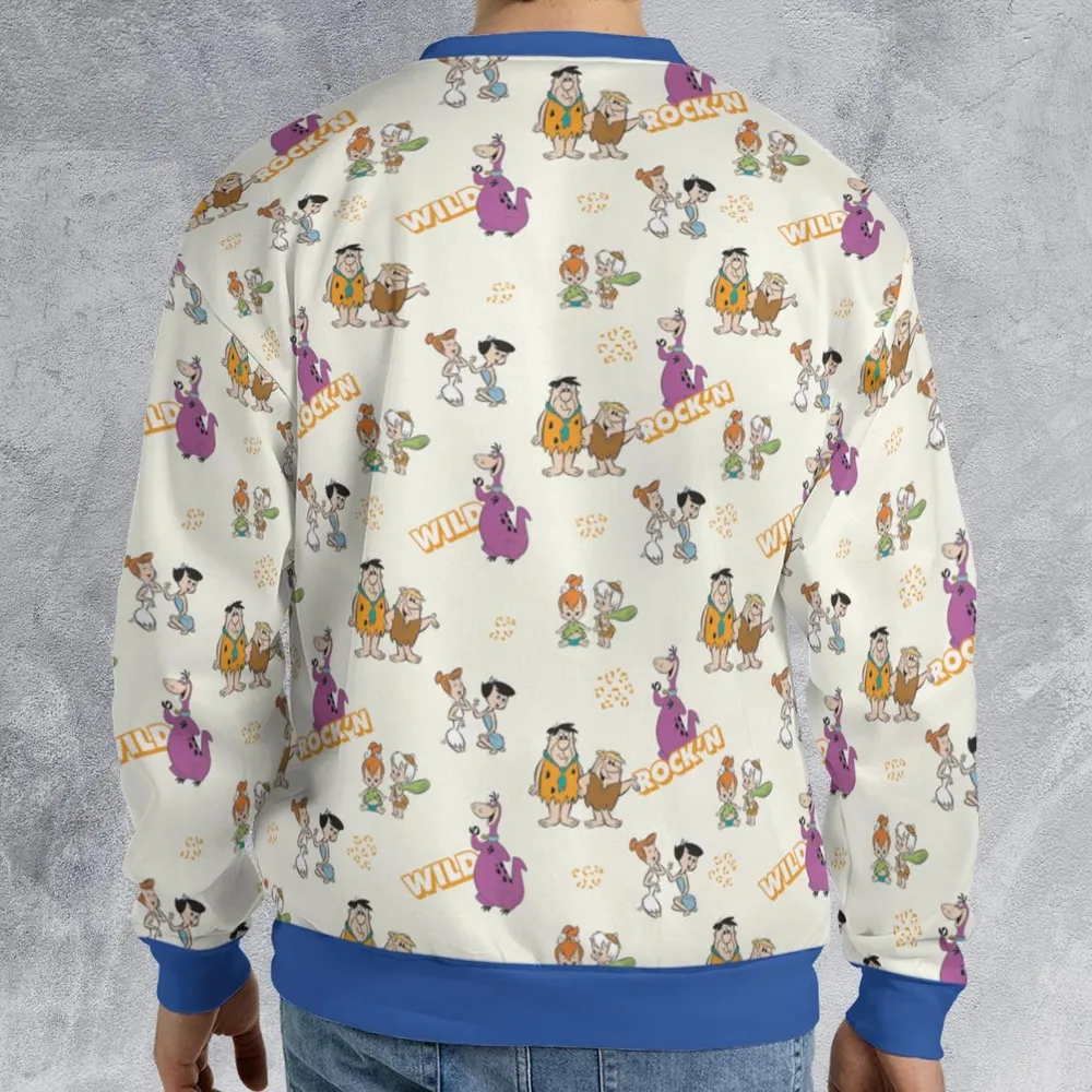 Rock'n The Flintstones All-over Print Sweatshirt - 2