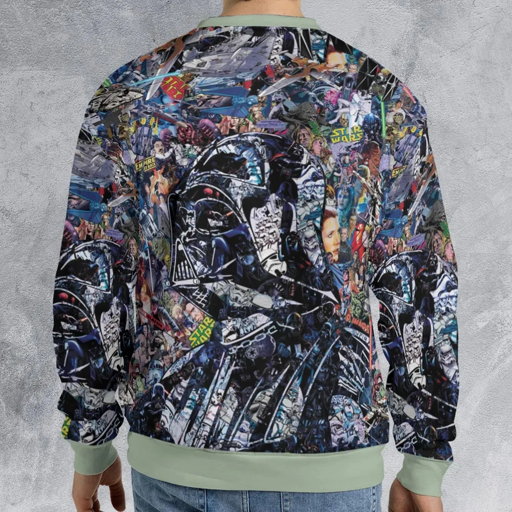 Star Wars Darth Vader All in One All-over Print Sweatshirt - 2