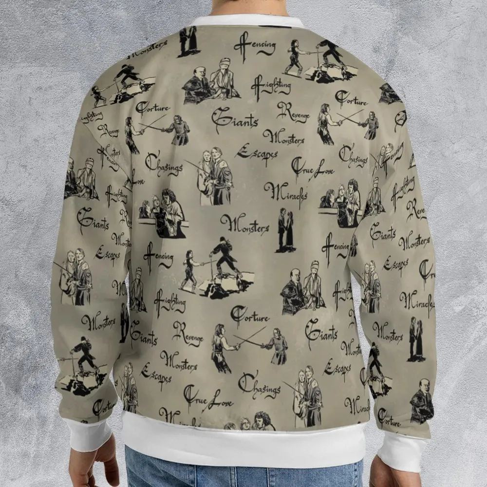 Hencing Fighting The Princess Bride All-over Print Sweatshirt - 2