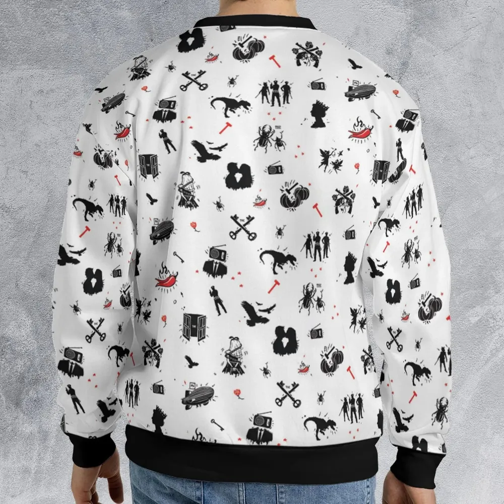 Legandary Bands Mashup All-over Print Sweatshirt - 2