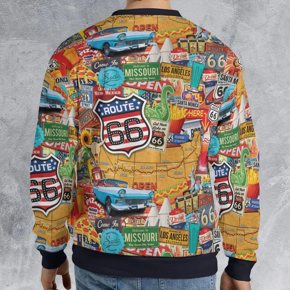 Main State of America All-over Print Sweatshirt - 2