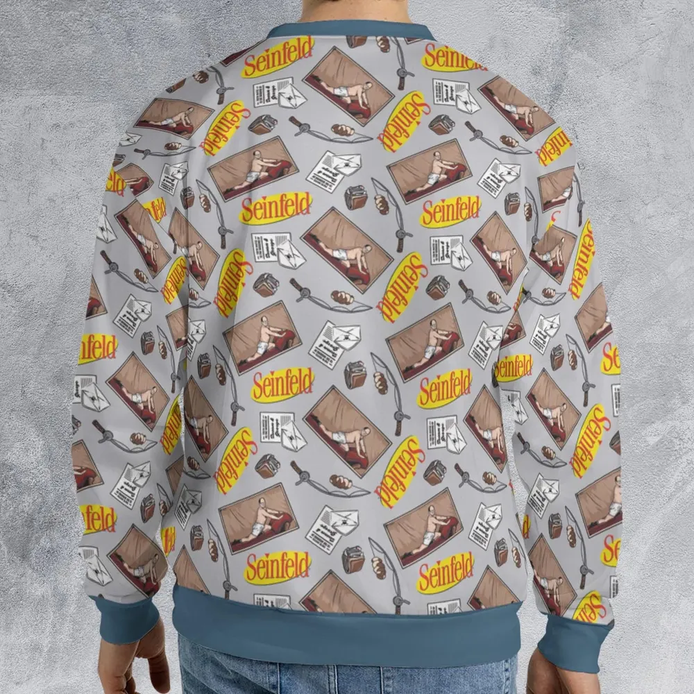 George Underwear Seinfeld All-over Print Sweatshirt - 2