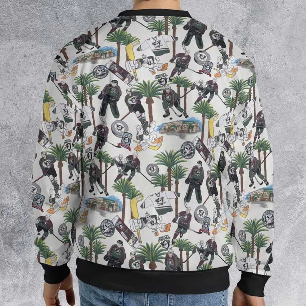 Hockey Mighty Ducks Players All-over Print Sweatshirt - 2
