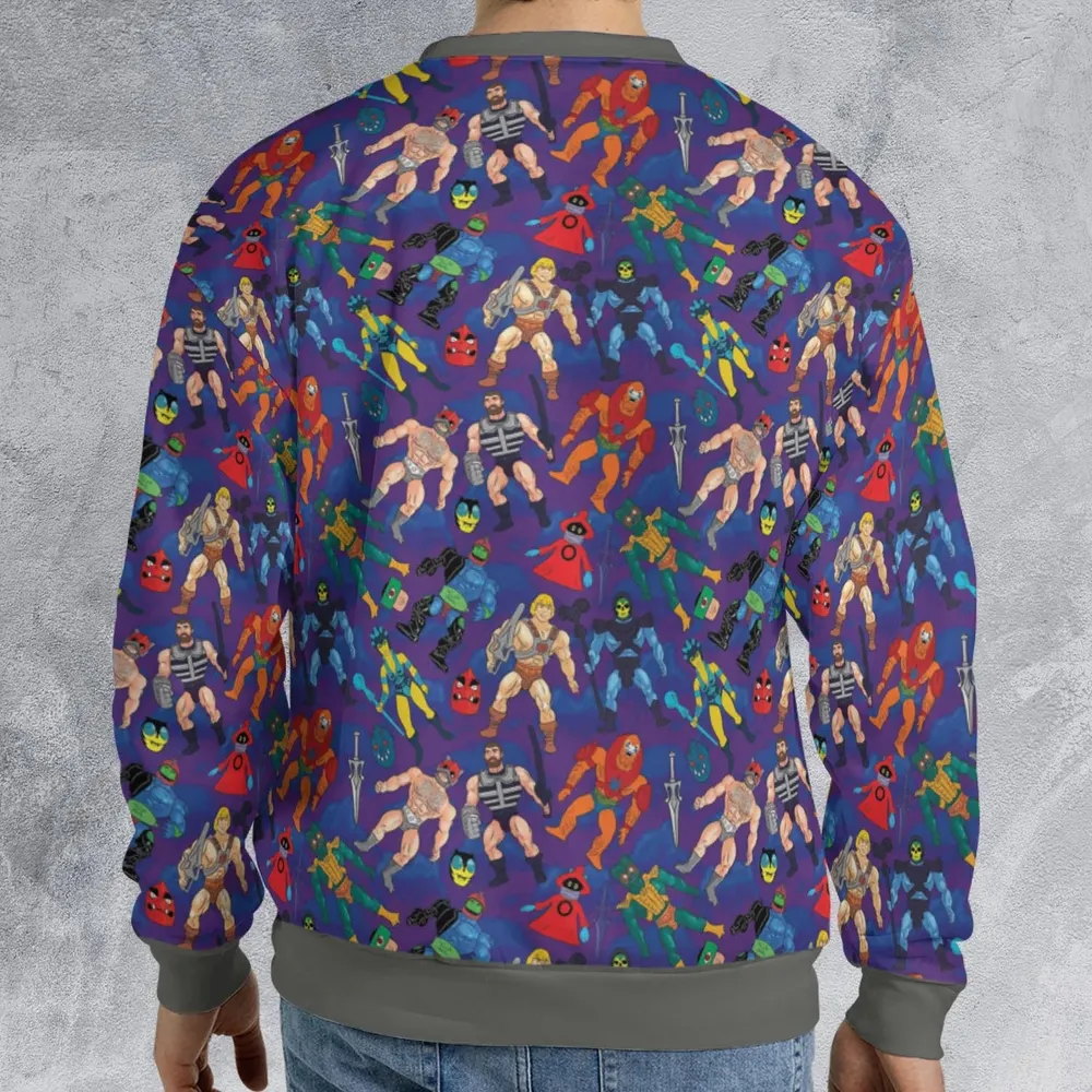 MOTU Figures All-over Print Sweatshirt - 2