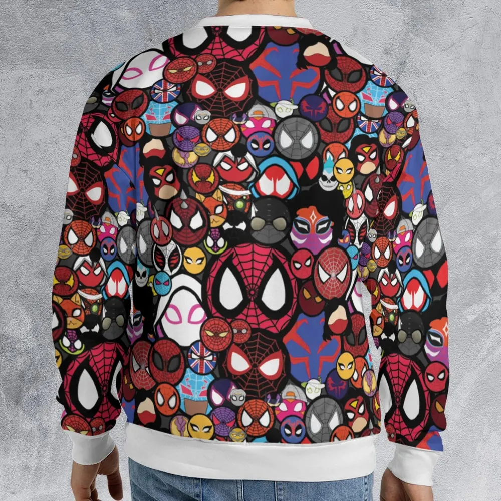 Spide-Mania Spider-Verse All-over Print Sweatshirt - 2