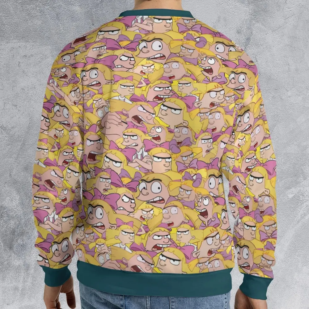 Helga G. Pataki Hey Arnold All-over Print Sweatshirt - 2