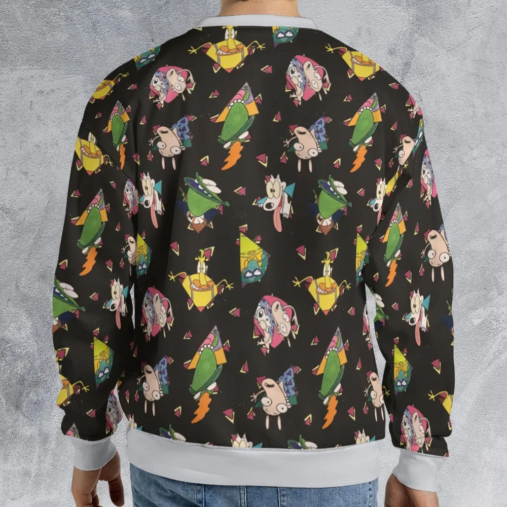 Rocko's Modern Life Pattern All-over Print Sweatshirt - 2