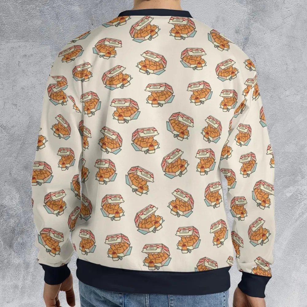 Kitten Nuggets Pattern All-over Print Sweatshirt - 2