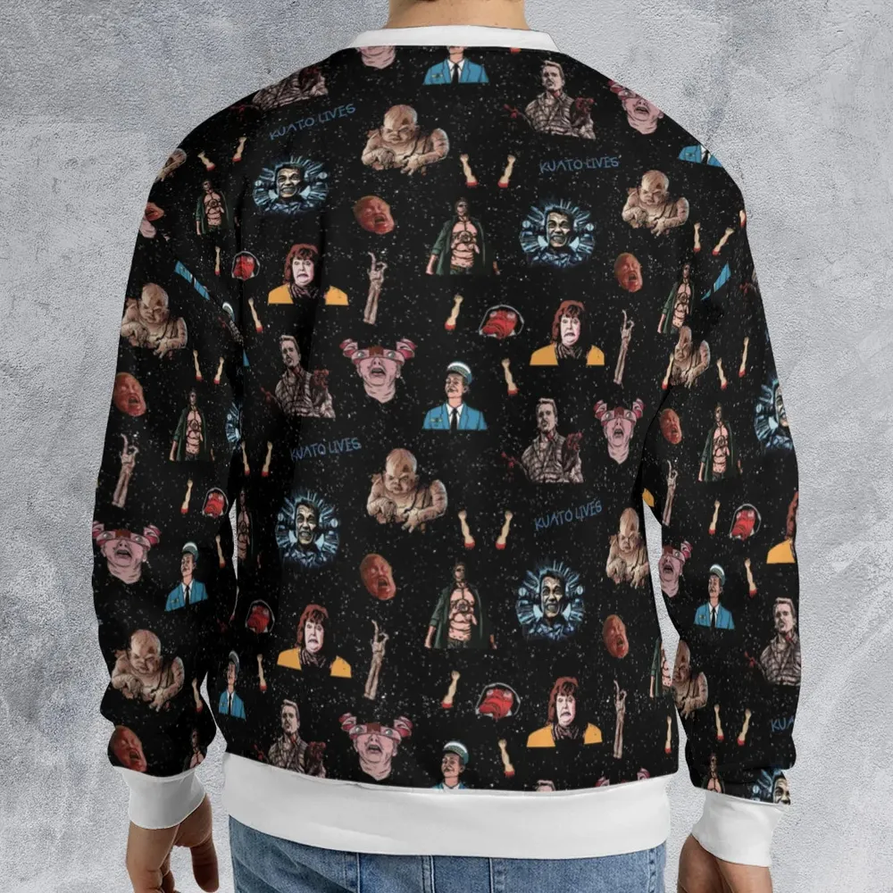 Total Recall Pattern All-over Print Sweatshirt - 2