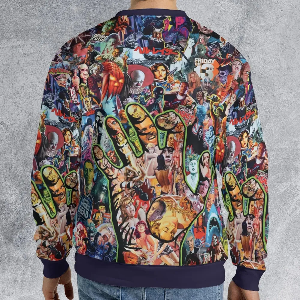 Horror My Love All-over Print Sweatshirt - 2