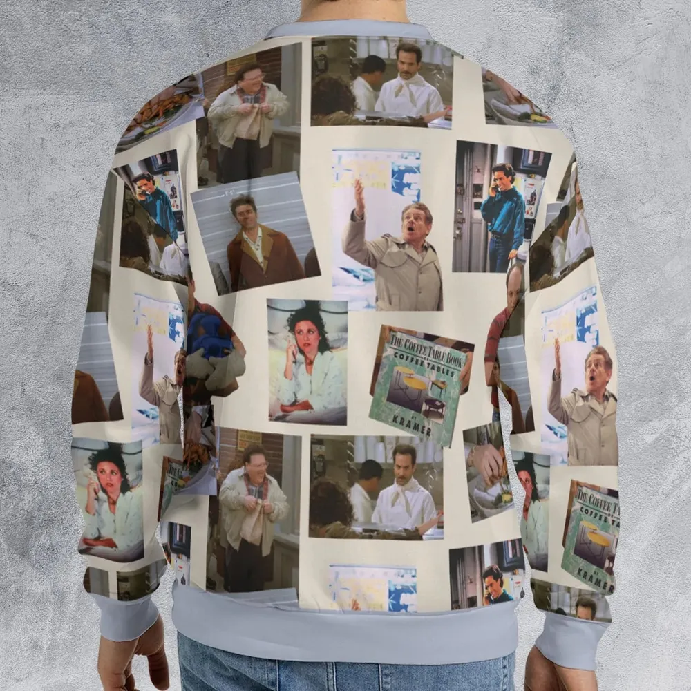 Seinfeld Famous Scenes All-over Print Sweatshirt - 2