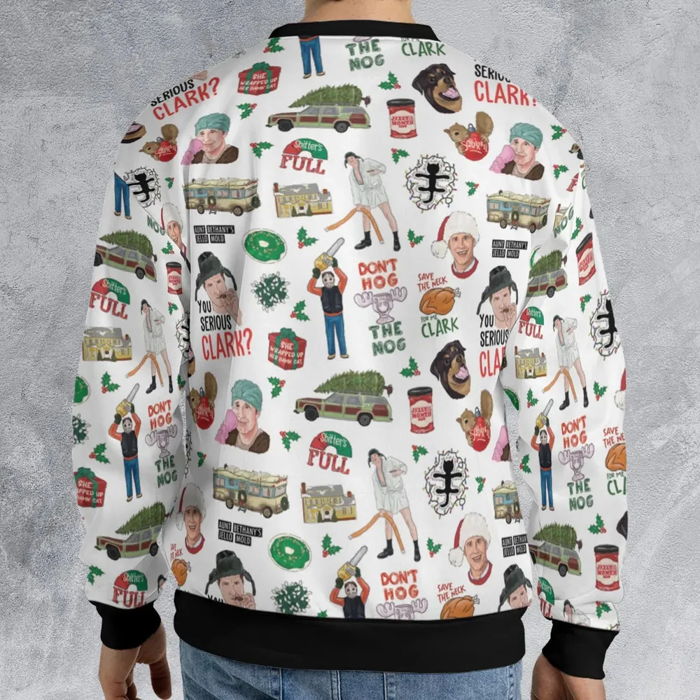 National Lampoon's Christmas Vacation Pattern All-over Print Sweatshirt - 2