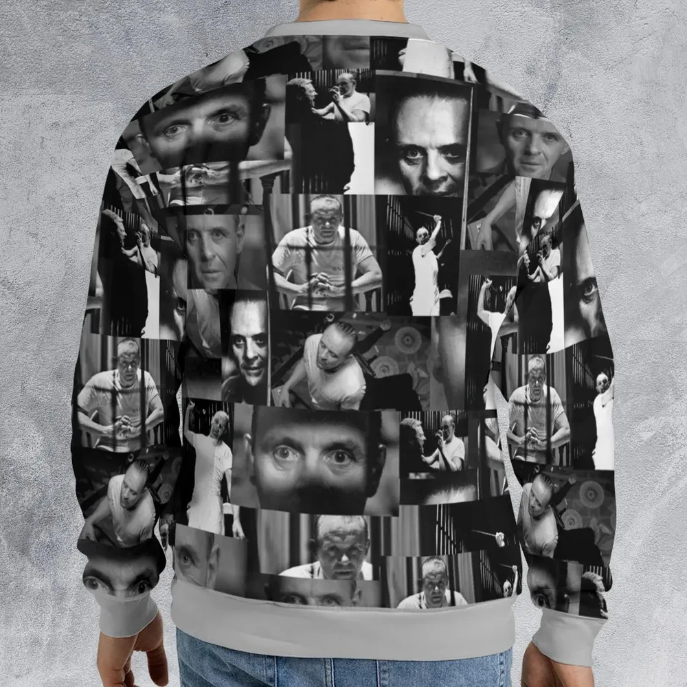Hannibal Lecter The Silence of the Lambs All-over Print Sweatshirt - 2