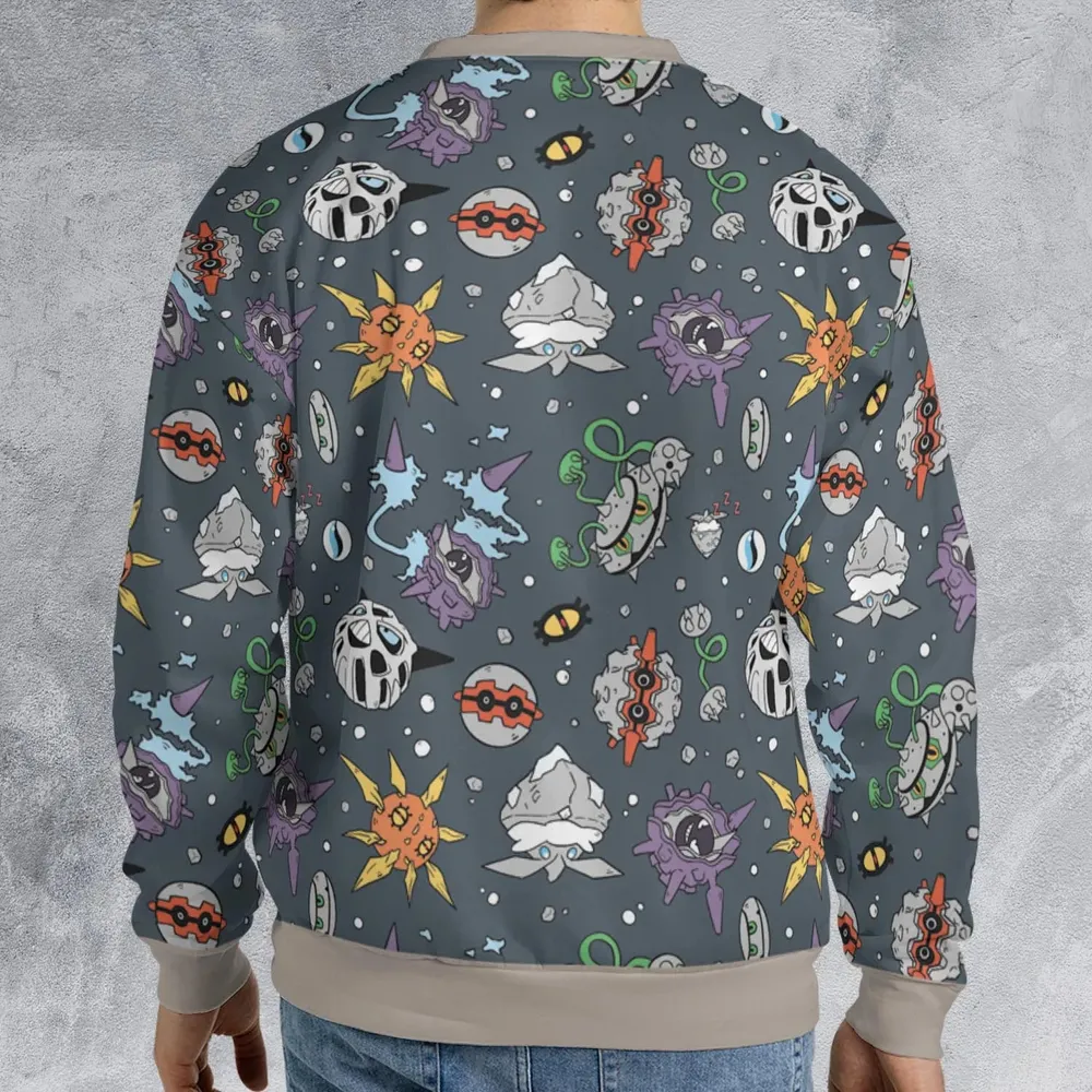 Rock Type Pokemon All-over Print Sweatshirt - 2