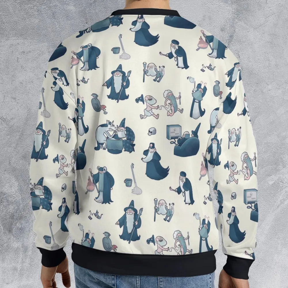 Shared Flat For Wizards All-over Print Sweatshirt - 2