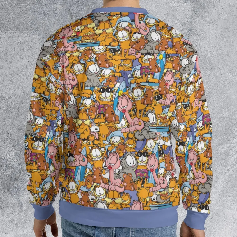 Garfield and Friends All-over Print Sweatshirt - 2
