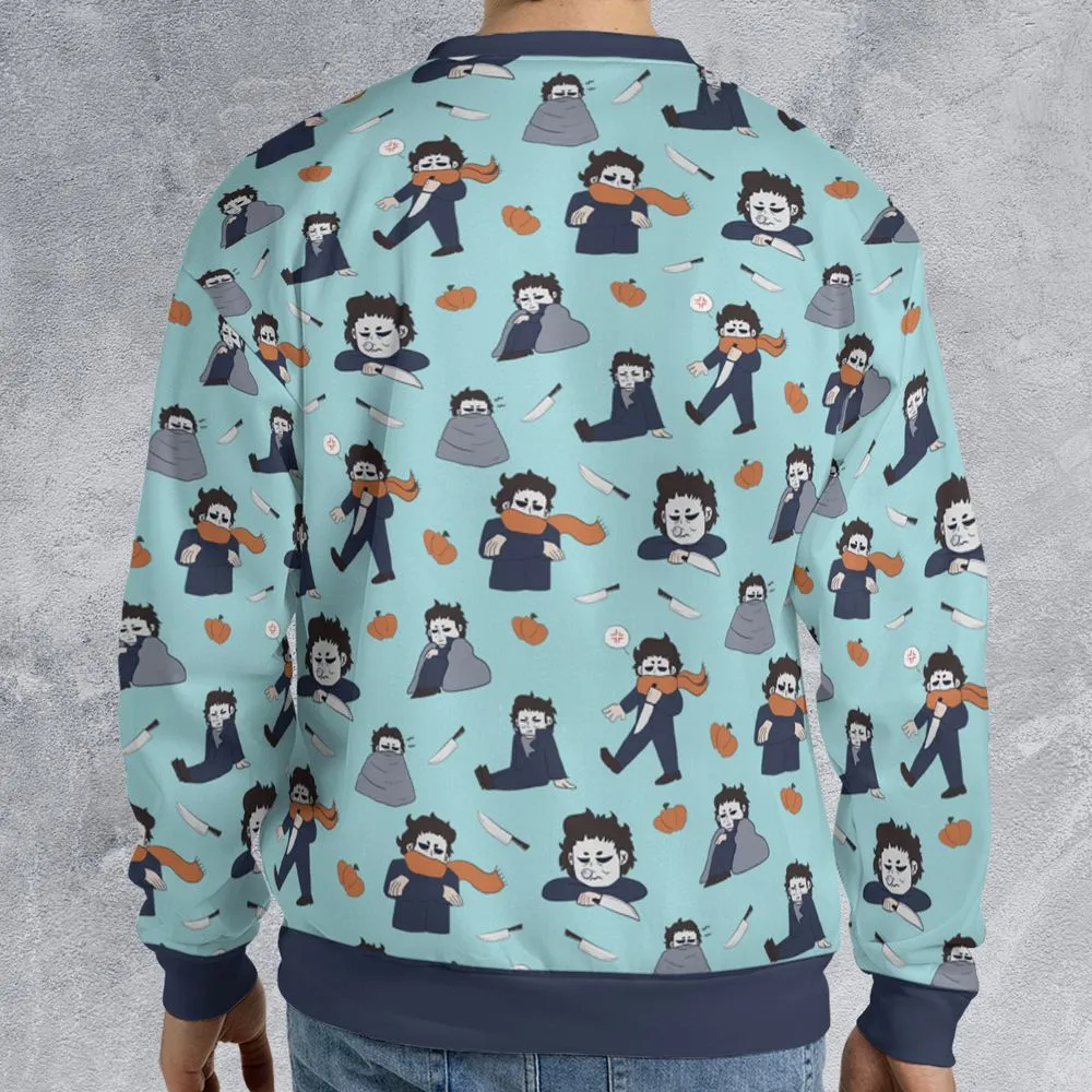 All-over Print Sweatshirt - KJAMHXPE -  - 2