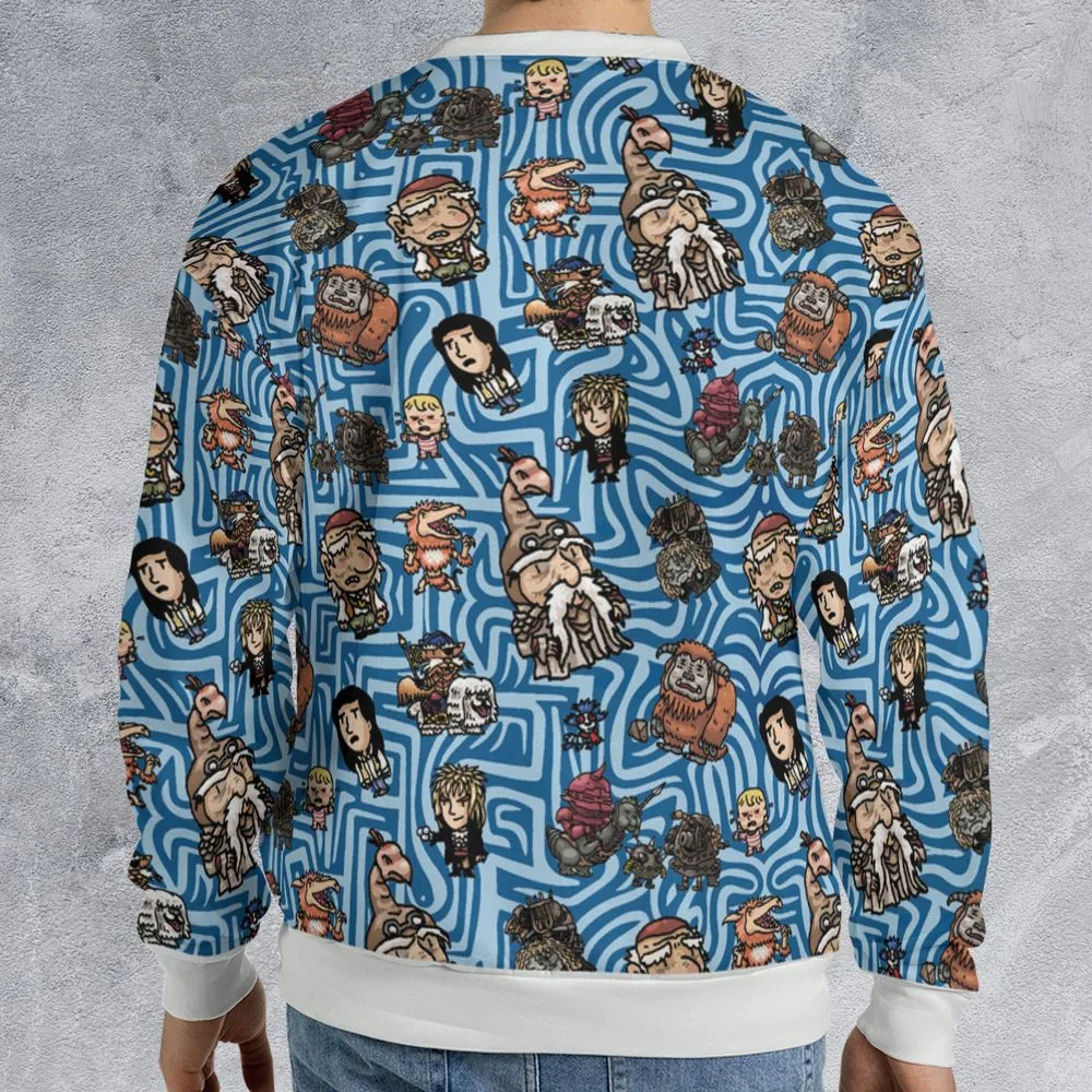 All-over Print Sweatshirt - DNNYLZ6E -  - 2