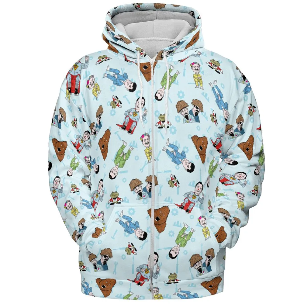 All-over Print Sweatshirt - CUGUEVFR -  - 3