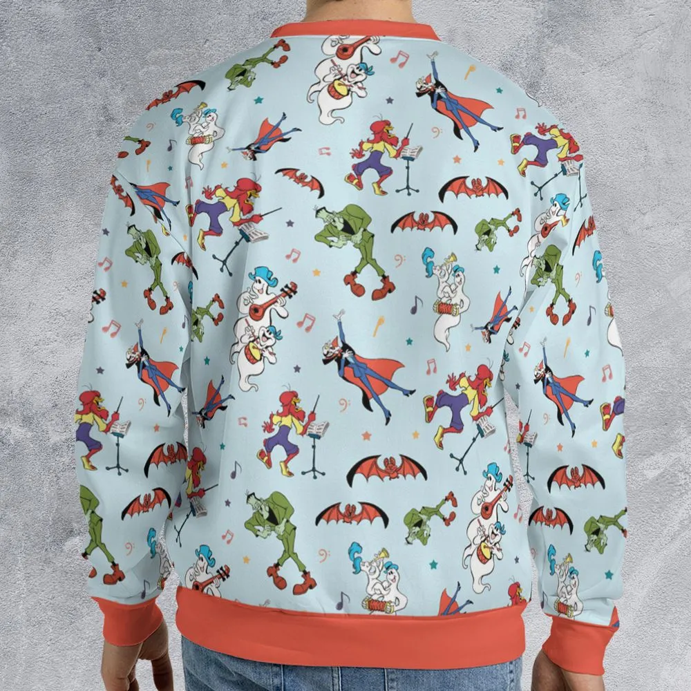 All-over Print Sweatshirt - SQTZ6WSM -  - 2