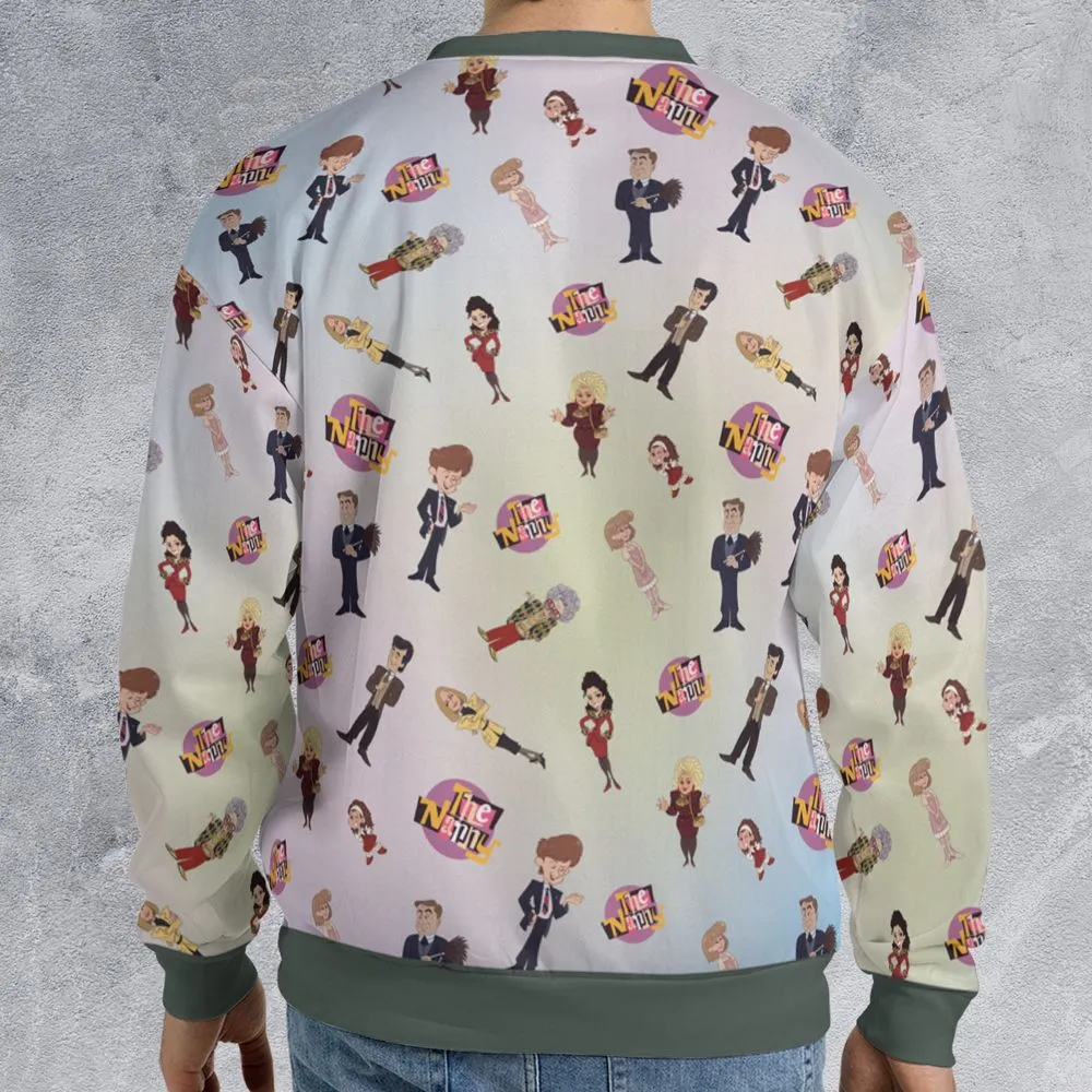 All-over Print Sweatshirt - DY7H6E54 -  - 2