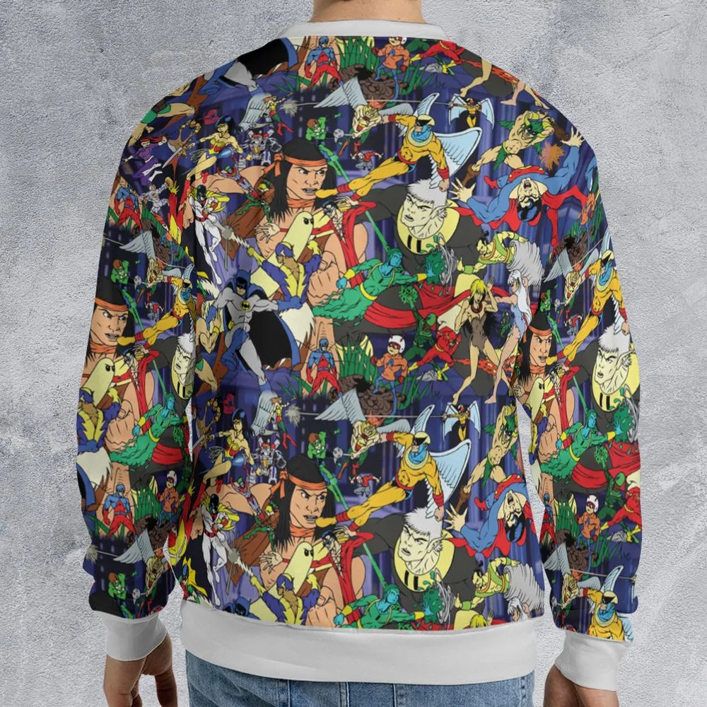 All-over Print Sweatshirt - XX6KLSRX -  - 2