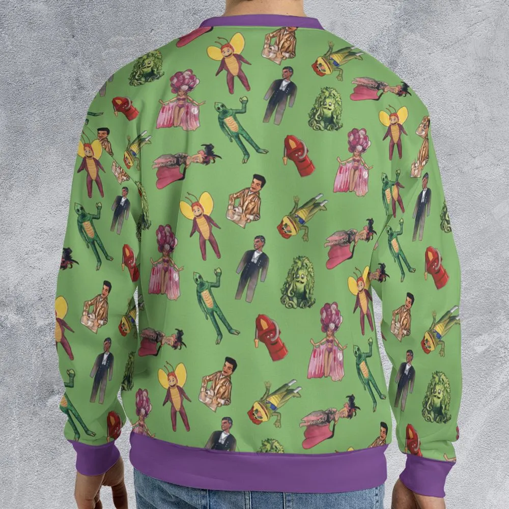 All-over Print Sweatshirt - UWHVKP5M -  - 2