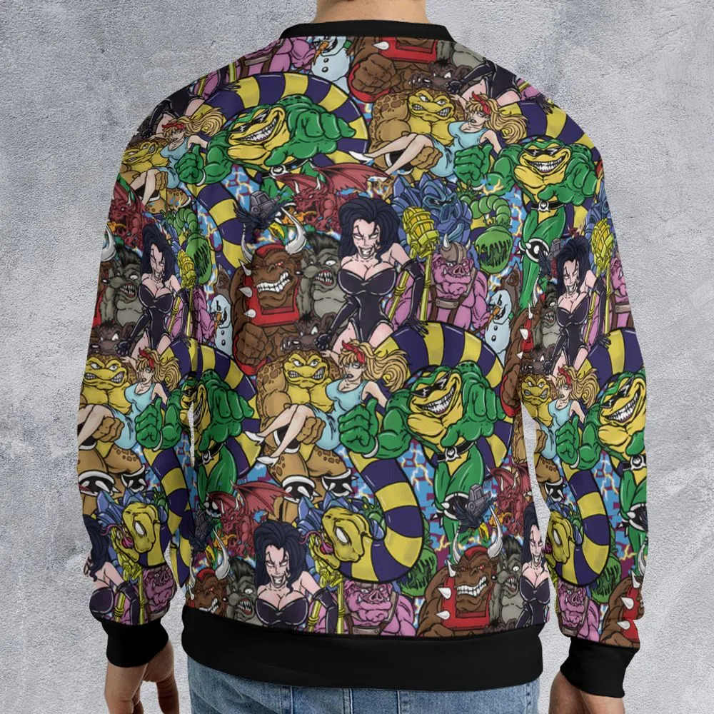 All-over Print Sweatshirt - DU8BCZ4X -  - 2
