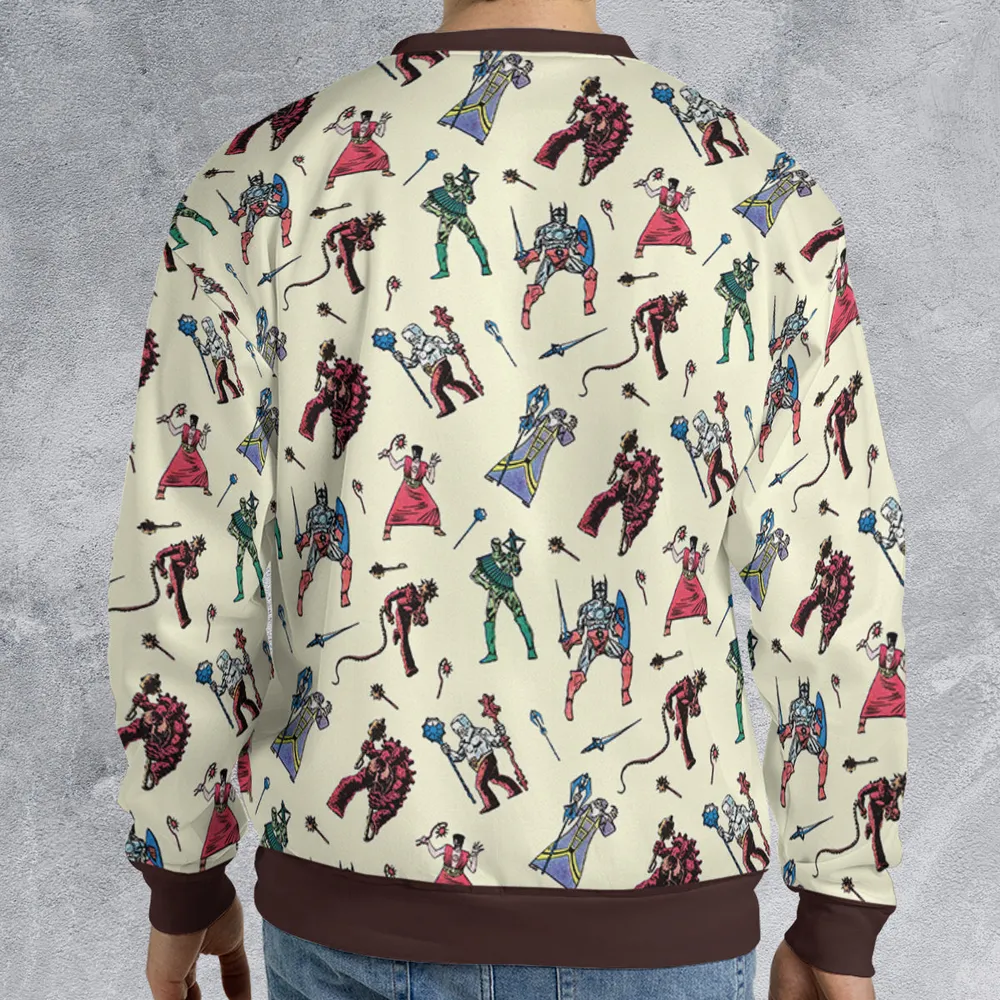 The Saga of Crystar Characters All-over Print Sweatshirt - 2