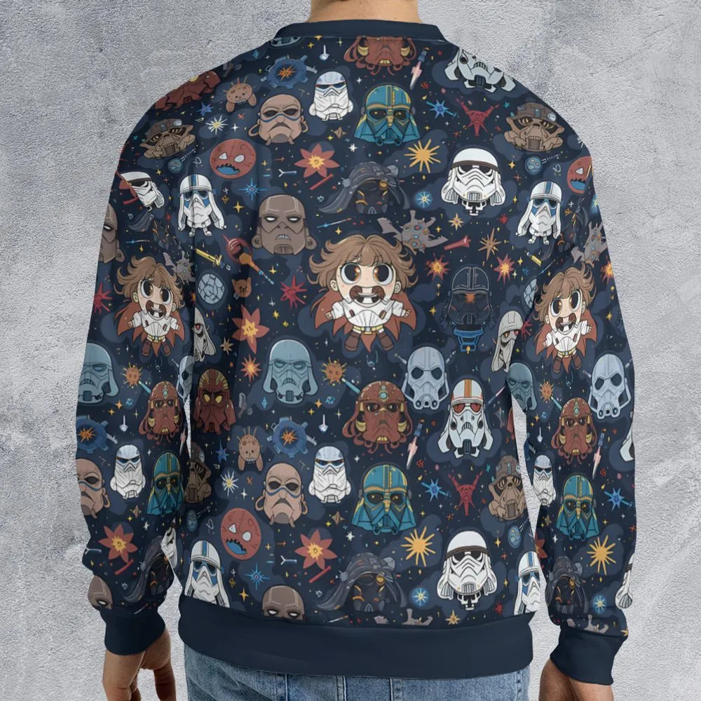 All-over Print Sweatshirt - Y49U286C -  - 2