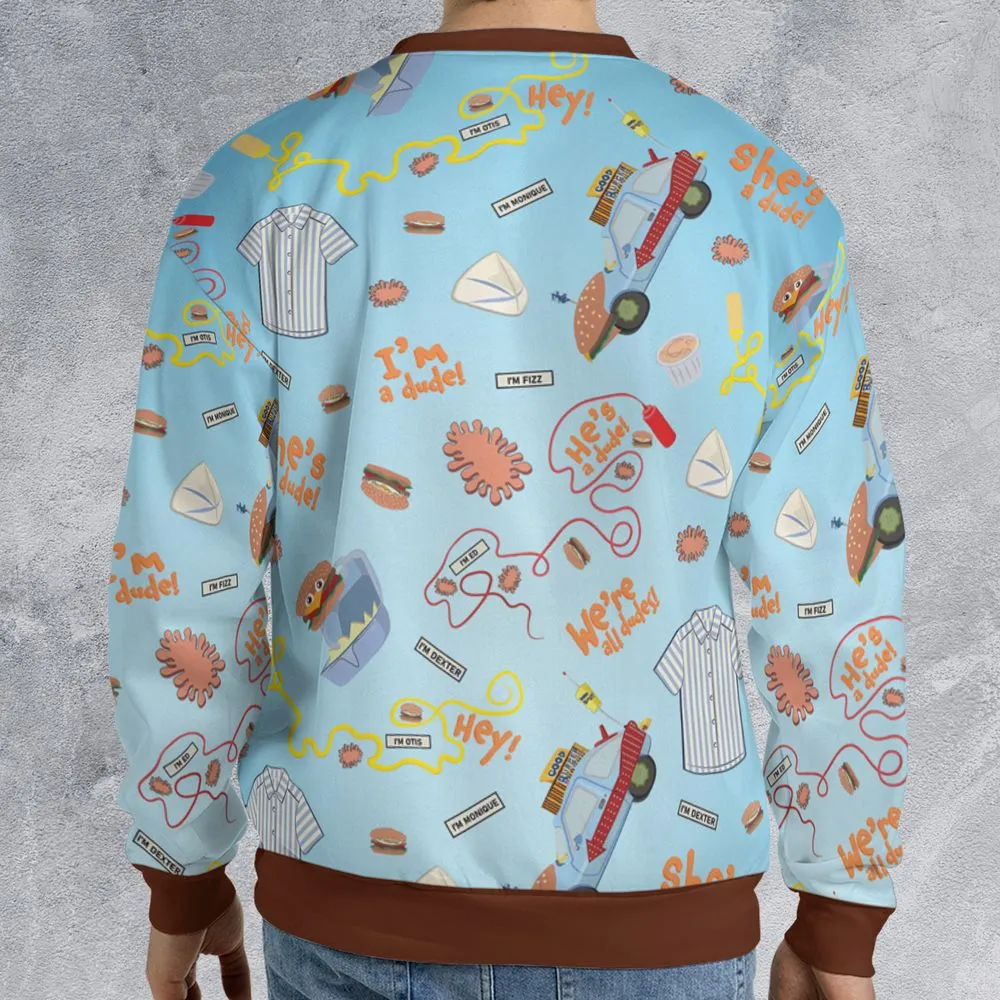 All-over Print Sweatshirt - Y4CK8872 -  - 2