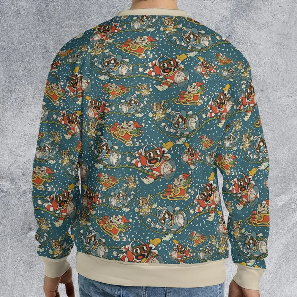 All-over Print Sweatshirt - KXR9CNKT -  - 2
