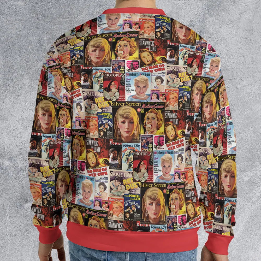 Old Skool Hollywood All-over Print Sweatshirt - 2