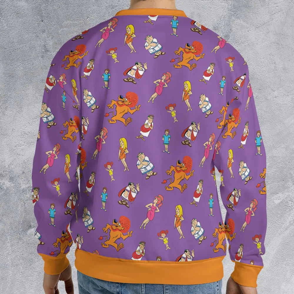 All-over Print Sweatshirt - SH8RFA1R -  - 2