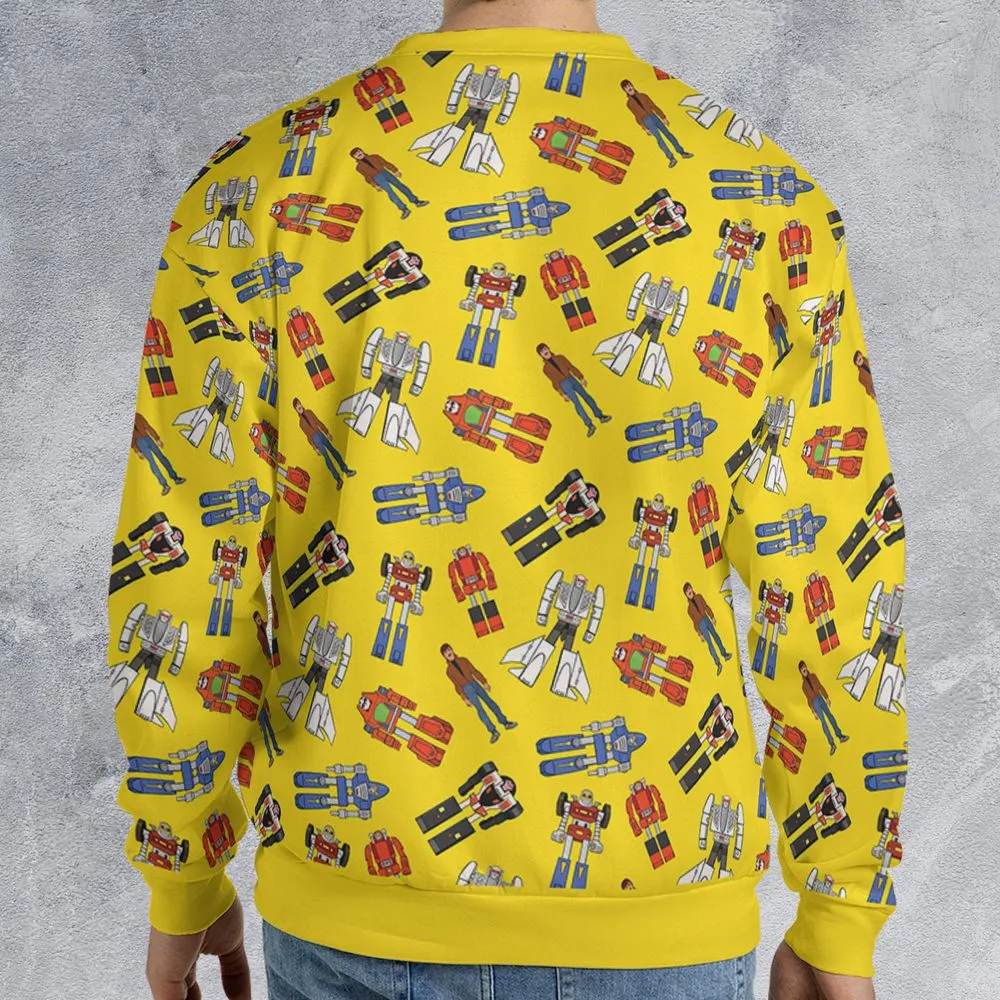 All-over Print Sweatshirt - V596E7RW -  - 2