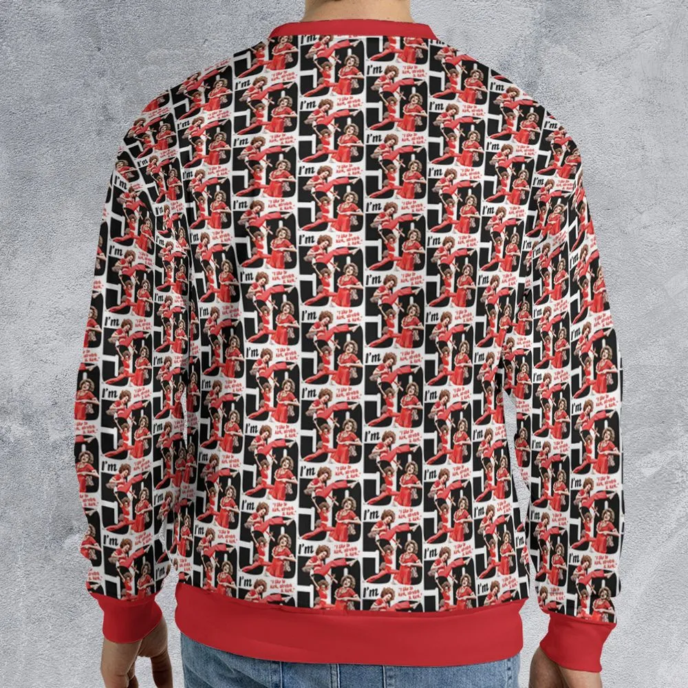 All-over Print Sweatshirt - NXHYMXZY -  - 2