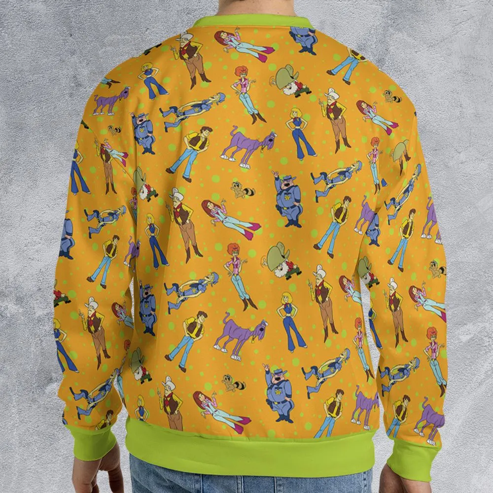 All-over Print Sweatshirt - MZTRJ3YF -  - 2