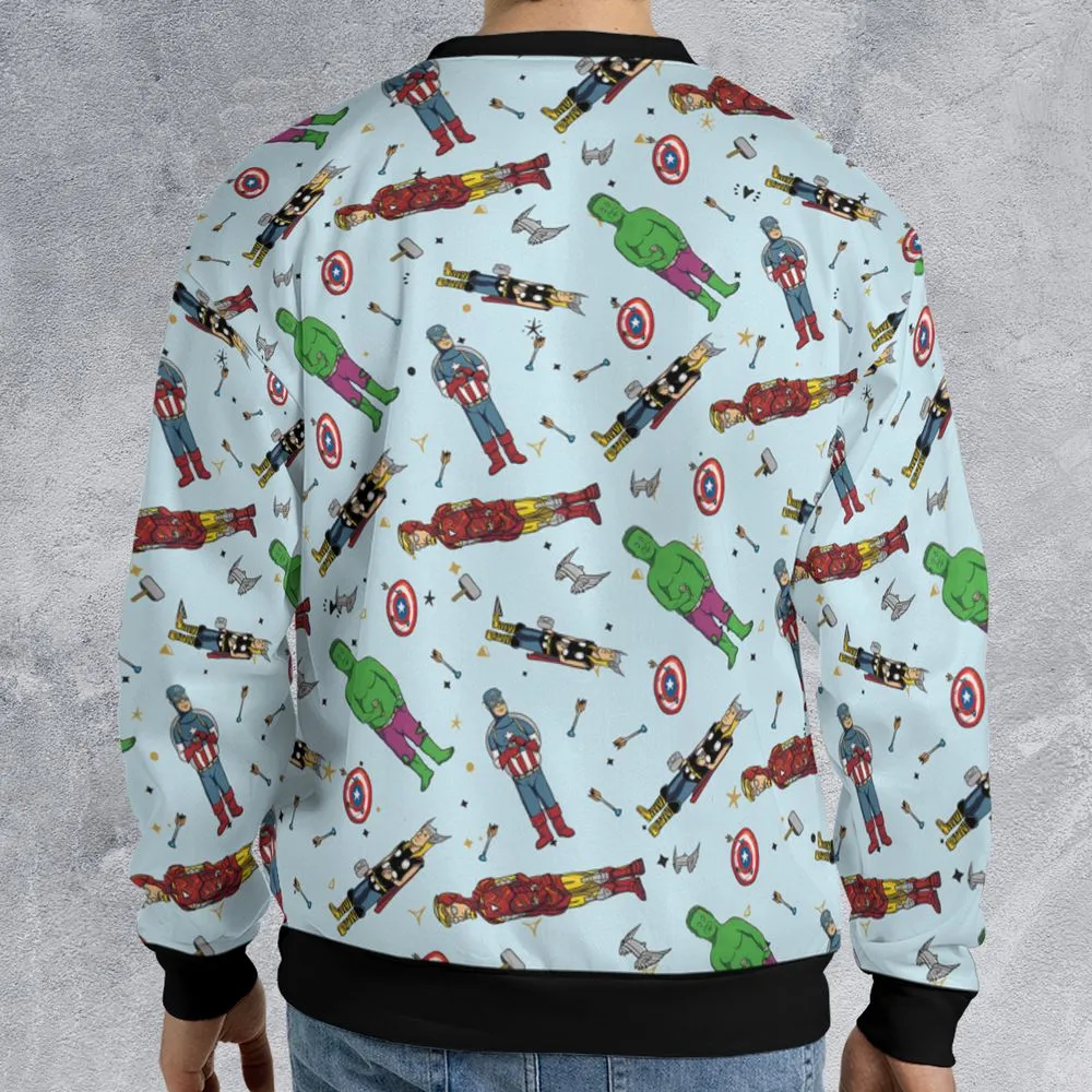 All-over Print Sweatshirt - AVW8RD5A -  - 2