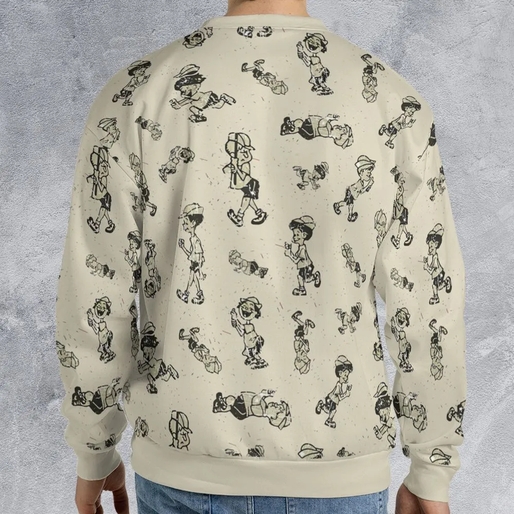 All-over Print Sweatshirt - GW5KACTL -  - 2