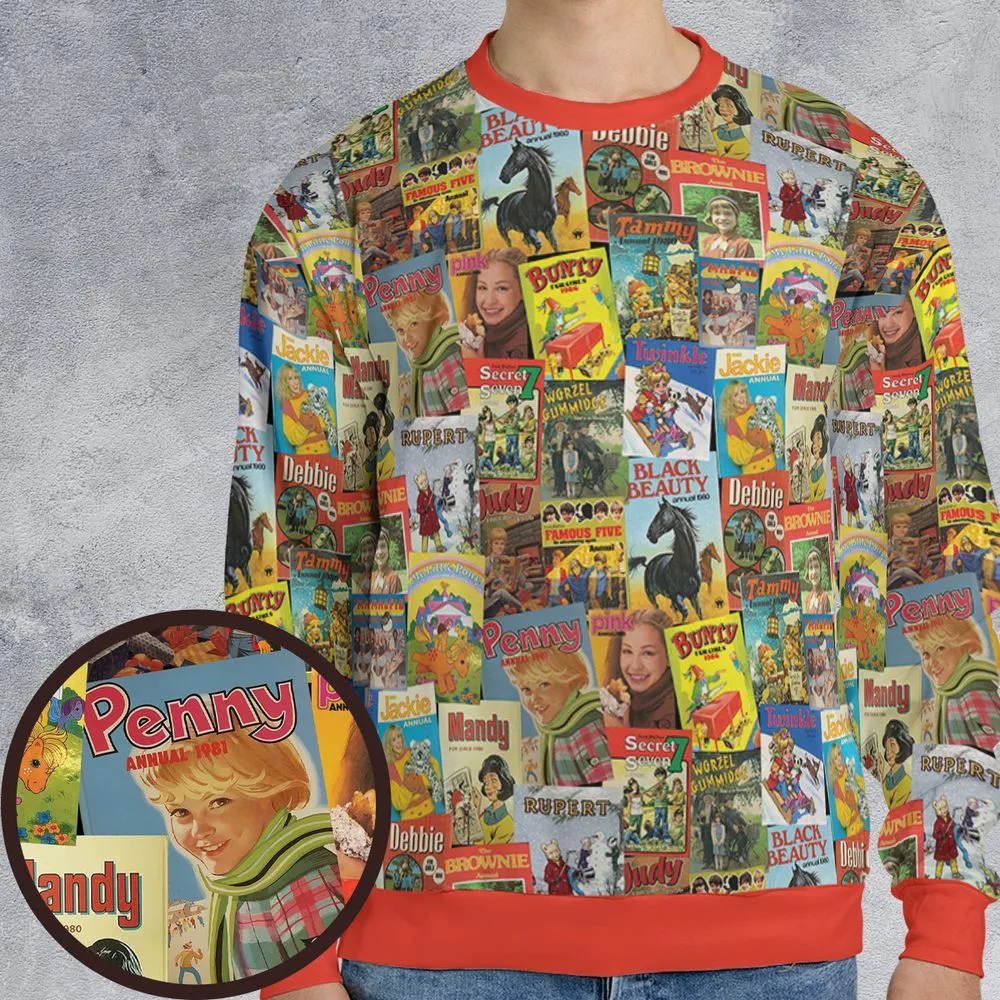 All-over Print Sweatshirt - YVVXEBER -  - 1