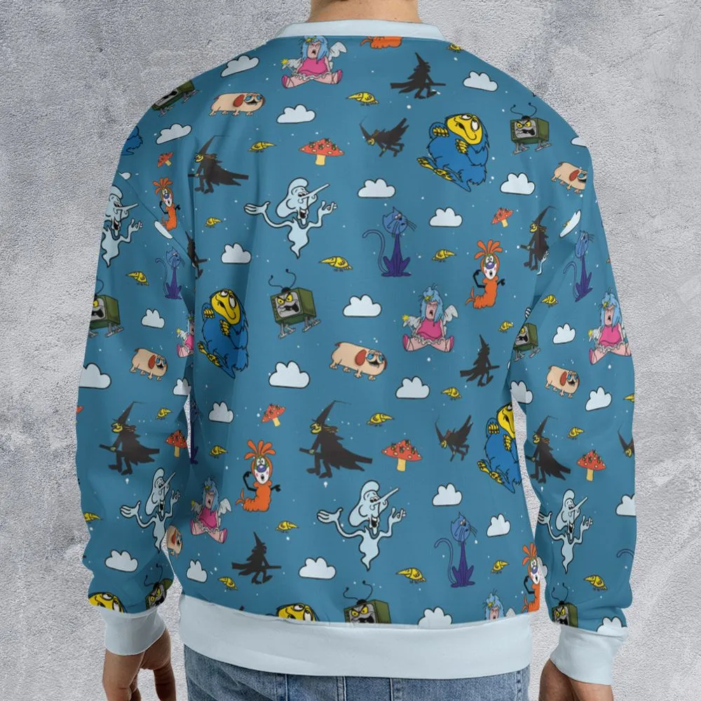All-over Print Sweatshirt - KWEMAWUL -  - 2