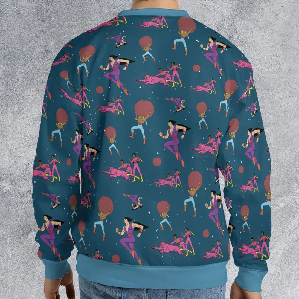 All-over Print Sweatshirt - QDPAX6YZ -  - 2