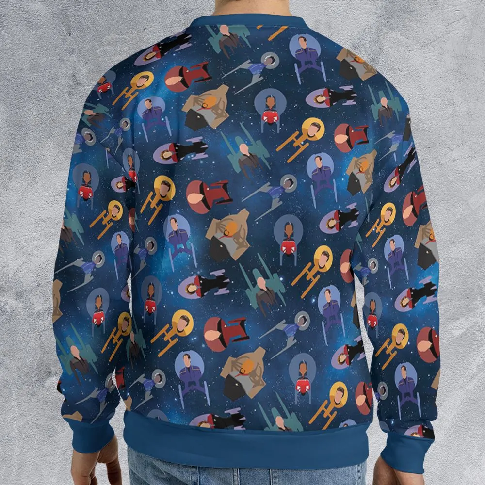 All-over Print Sweatshirt - SE5F2JFK -  - 2