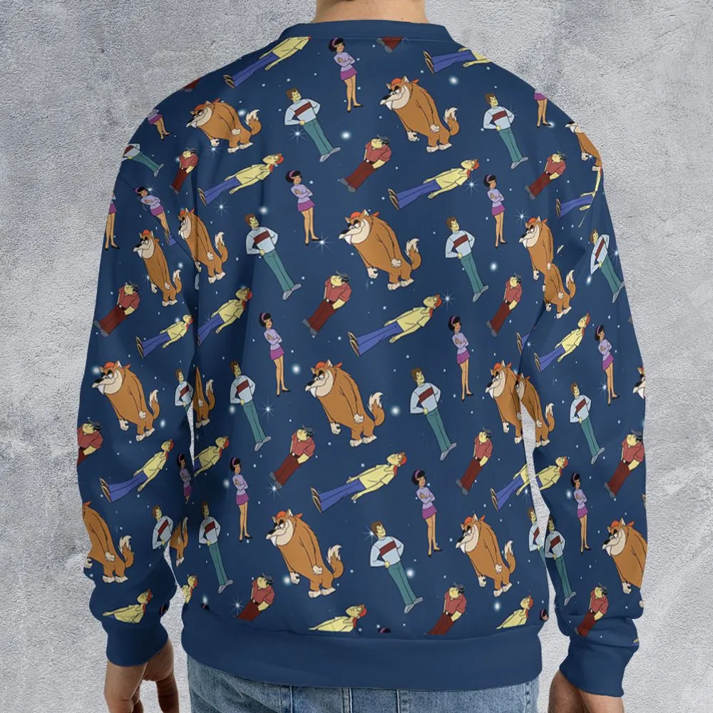 All-over Print Sweatshirt - H36HFSAK -  - 2