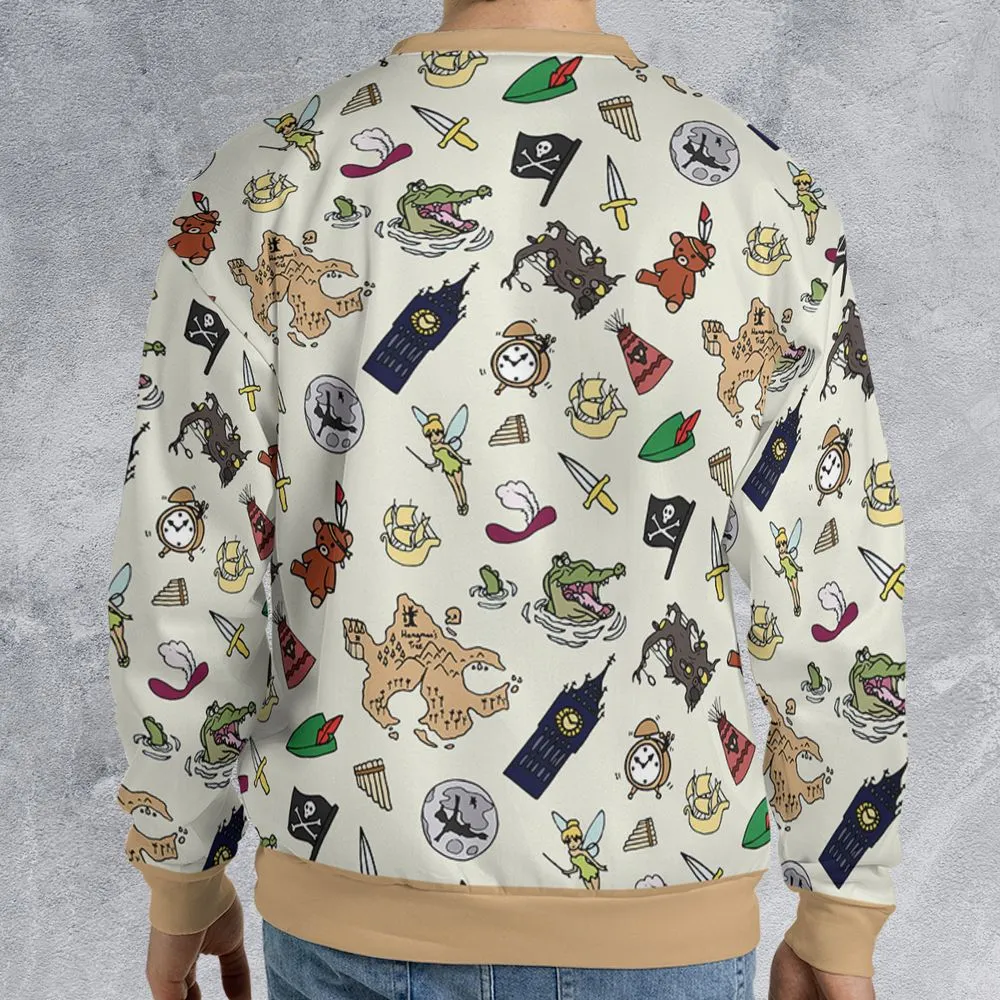 All-over Print Sweatshirt - QS8MQLWE -  - 2