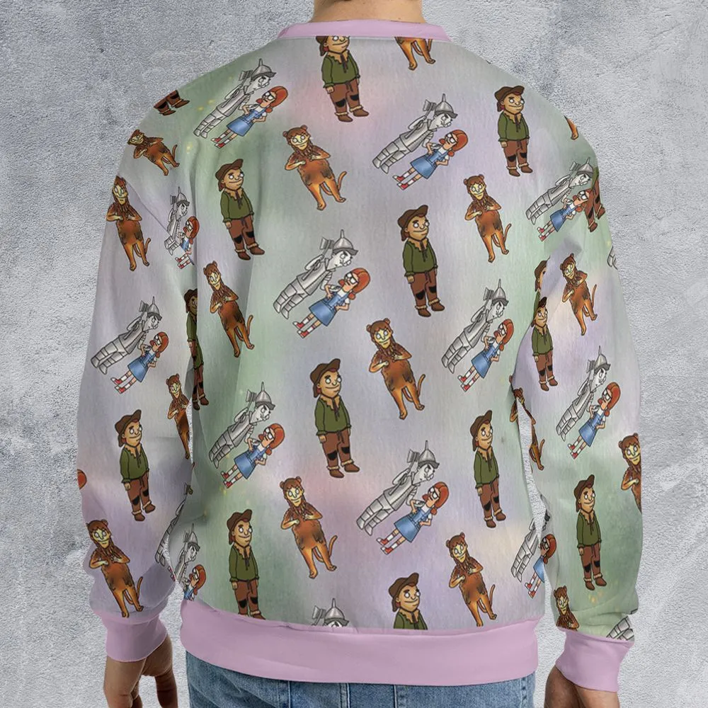 All-over Print Sweatshirt - EWW54FZS -  - 2