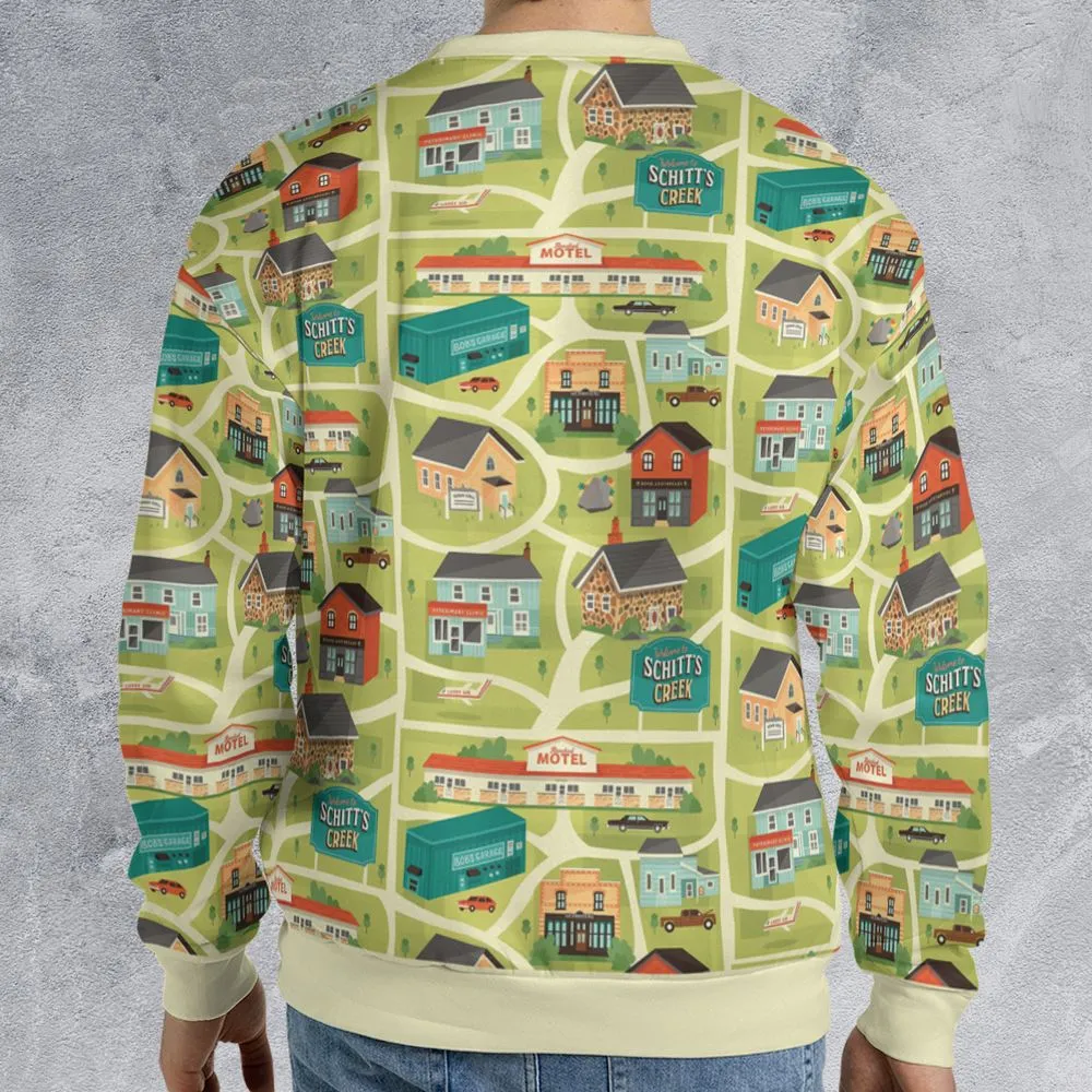 All-over Print Sweatshirt - BJCNHSYZ -  - 2
